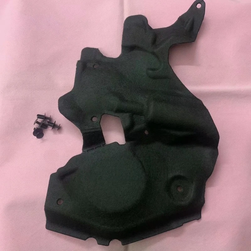 Engine Front Heat Insulation Panel Crankshaft Pulley Front Sound Insulation Cover Suitable for B48 Engine3 5 7 Series528 730 Car