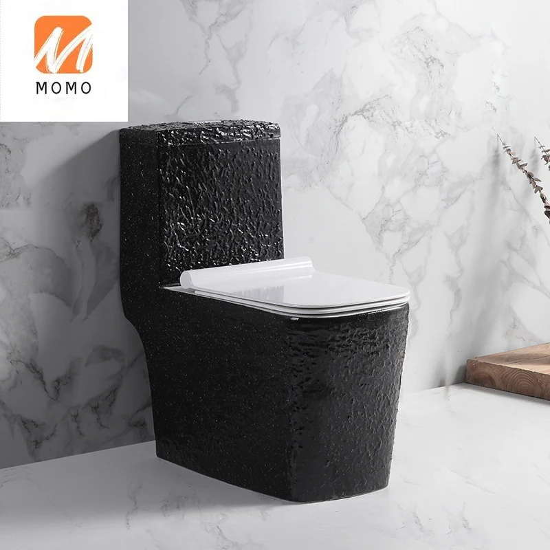 Color toilet new Chinese toilet Black / gray ceramic toilet 1050 Biological Toilet Closestool Toilet Seat Camping Toilet