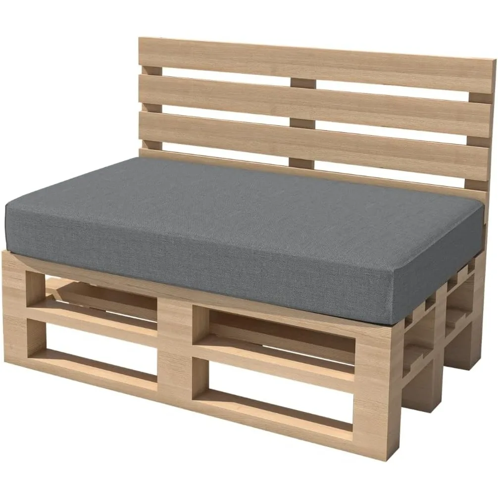 Custom 8cm Thickness Bench Cushions Chair Sofa Seat Pillow Bay Window Pads Decorative Cushion for Garden Bench Seat Swing Pads