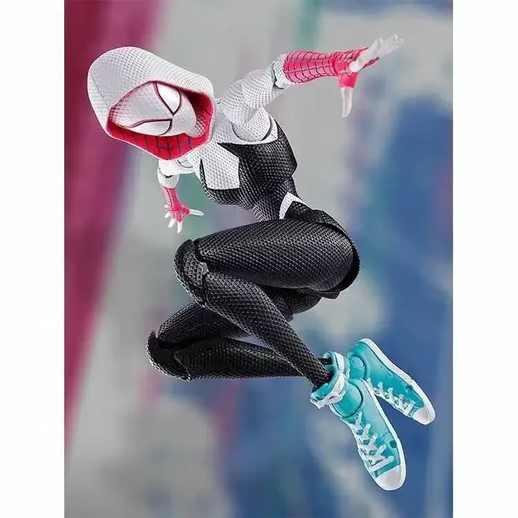 

Стандартная фигурка Человека-паука, оригинальная модель Bandai S.H.Figuarts Gwen Miles Morales THE SPIDER-VERSE, сборная модель, Коллекционная игрушка