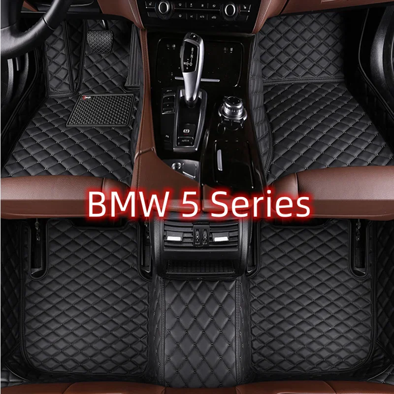 

Полный комплект, Индивидуальные 5 сиденья, автомобильные коврики для Bmw 5 серии F10 2010-2016 года, детали интерьера, автомобильные аксессуары, ковер