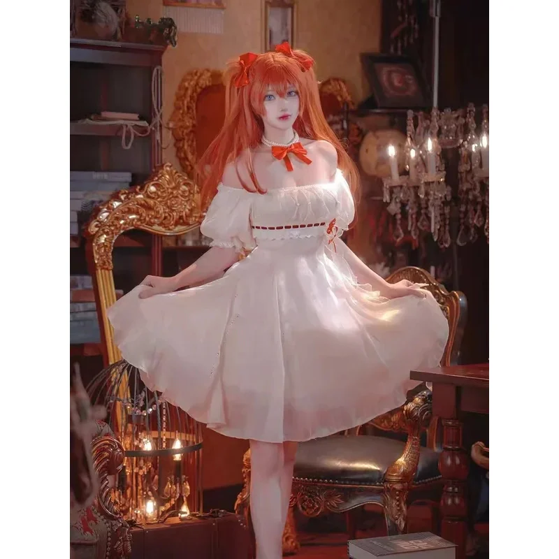 

Cosplay Anime Role Play Suit Women Princess Dress Whisper of Flower Ver. Reii&Asukaa Dress Suit