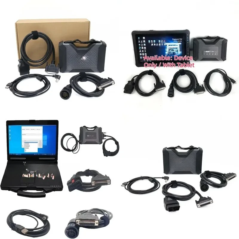 For Super PRO M6 DoIP VCI WiFi Update Power Star C4 C6 Diagnostic Adapter Toolkit Full Function Is OEM for MB Car