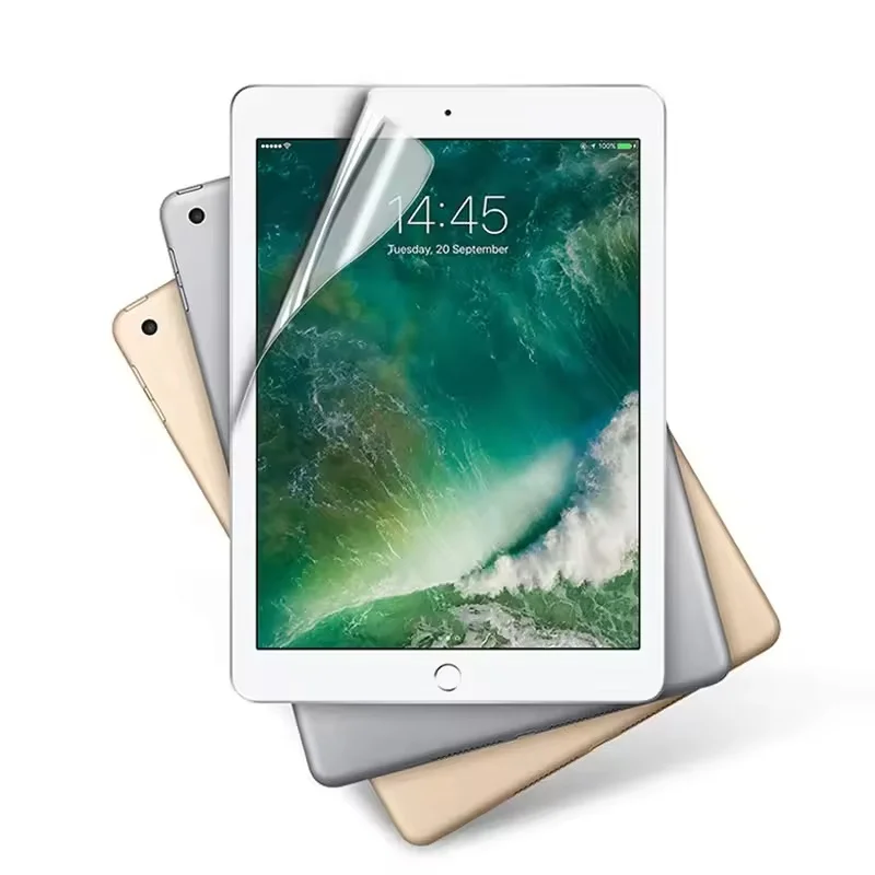 

1Pcs Soft PET Film Touch Sensitive Full Screen Protection For iPad 10th 9th 8th Mini 6 Air 5 4 Tablet Drawing Office Accessories