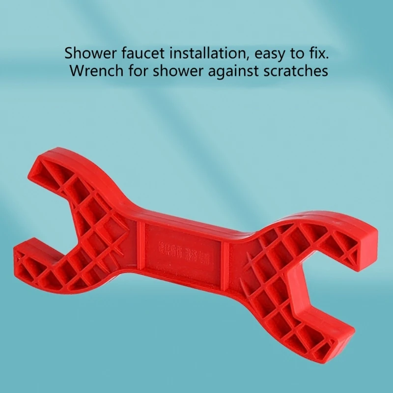 Plastic Made Lightweight Bathroom Wrench for Faucet Plumbing Tool Dropship