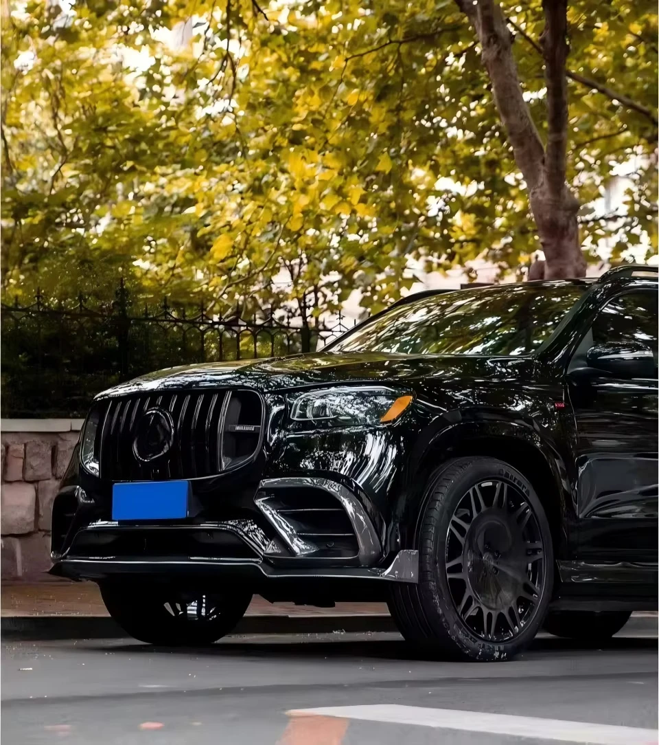 Carbon Fiber Body Kit for  GLE Coupe (GLE53/GLE450/GLE63) - New Perfect Fit Upgrade Style Front Lip/Top Wing/Bumper