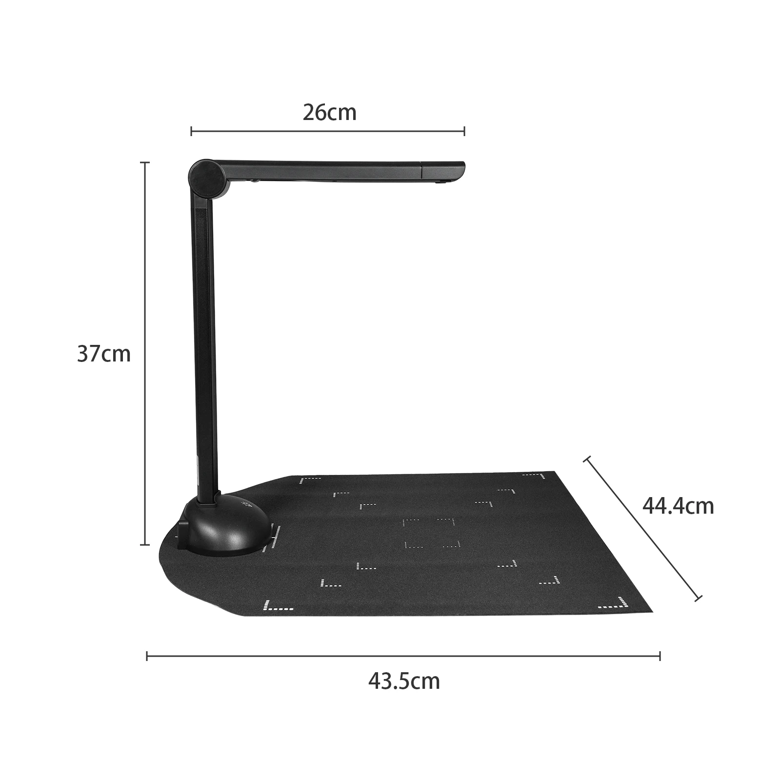 Document Camera Book Scanner A3 A4 Size with LED Fill Light 16 Mega-pixels High Speed Scanning Support Multi-Language OCR USB