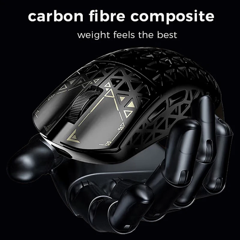 

IPI Piao 11/88/88S Tri-mode Gaming Mouse Carbon Fibre Composite 42g Lightweight mouse Double 8K Return Rate 26000 DPI PAW3395