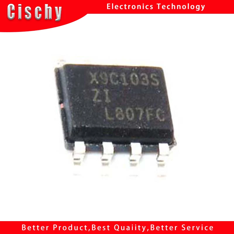 

5pcs/lot X9C103S X9C103SZI X9C103SIZ Digital potentiometer SOP-8 In Stock