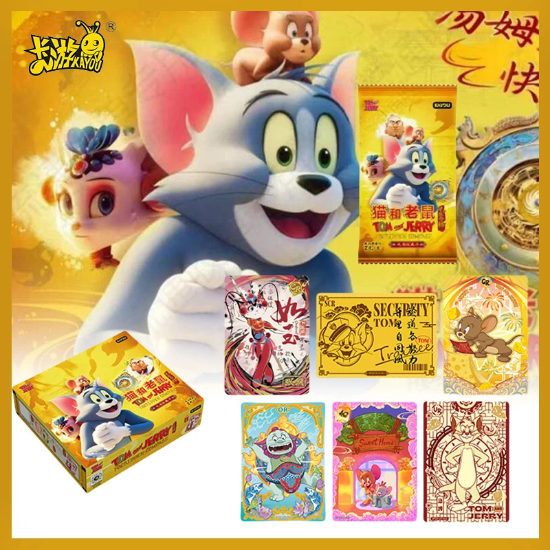 

New《Tom And Jerry Card Forbidden Compass 》Movie Kayou Genuine 2025 Scr Gr Or Ar Card Oriental Aesthetics Anime Collection Gifts