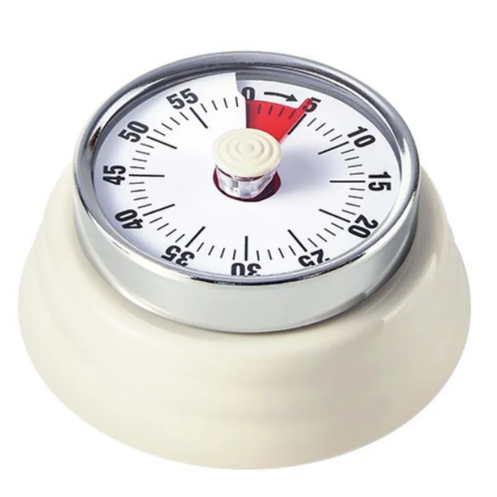 Kitchen Timer, Chef Cooking Timer Clock with Loud Alarm 72dB, Magnetic Backing Stainless Steel Countdown Reminder for Baking