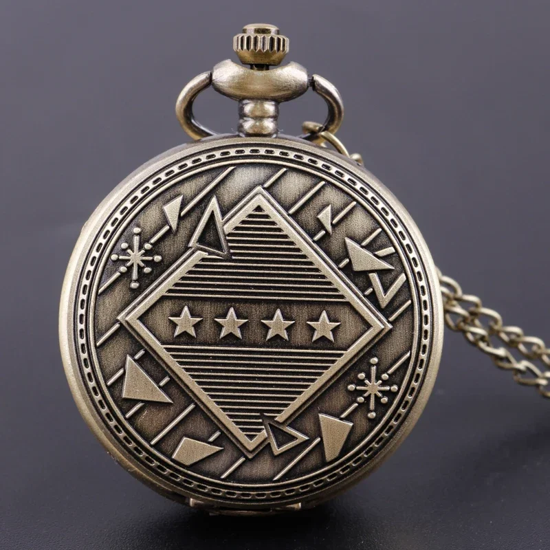 

Bronze Antique Retro Quartz Pocket Watch For Men Women Steampunk Hot Selling Classic Fashion Necklace Chain Clock Gifts