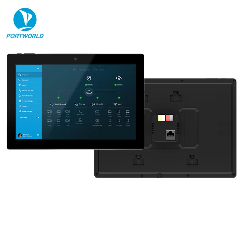 2025 Portworld Touch Panel Factory mit neuem KNX-Bedienfeld, integriertem Onsemi KNX-Transceiver