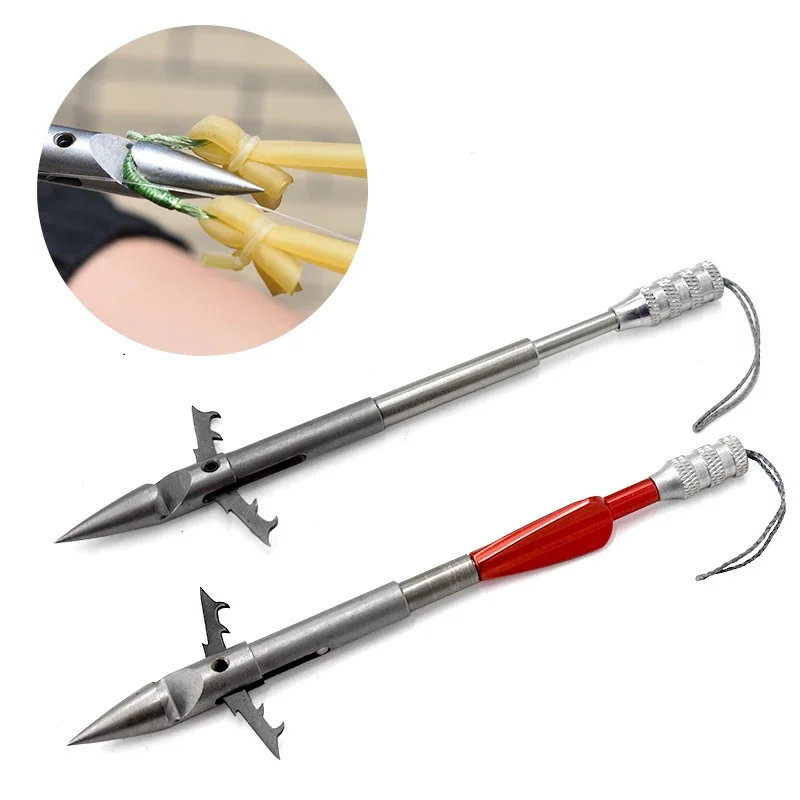 

New Metal Fish Darts Special Dart Accessories For Fish slingshots Inverted Tooth Fish Darts Fishing Equipment Tools