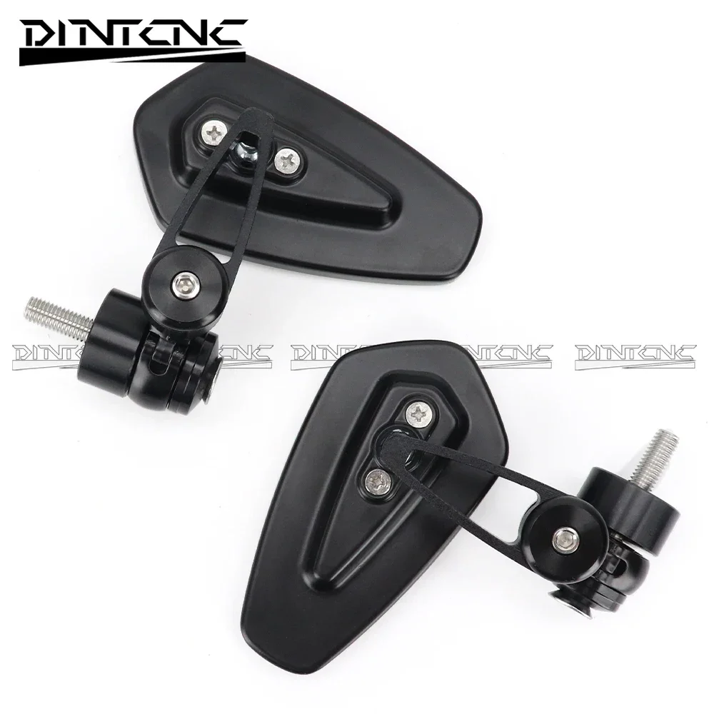 Handlebar End Mirror For KAWASAKI Z900 Z900SE 2017-2024 Z400 Left Right Side Rotation Motorcycle Accessories Z 900 SE 400 2018