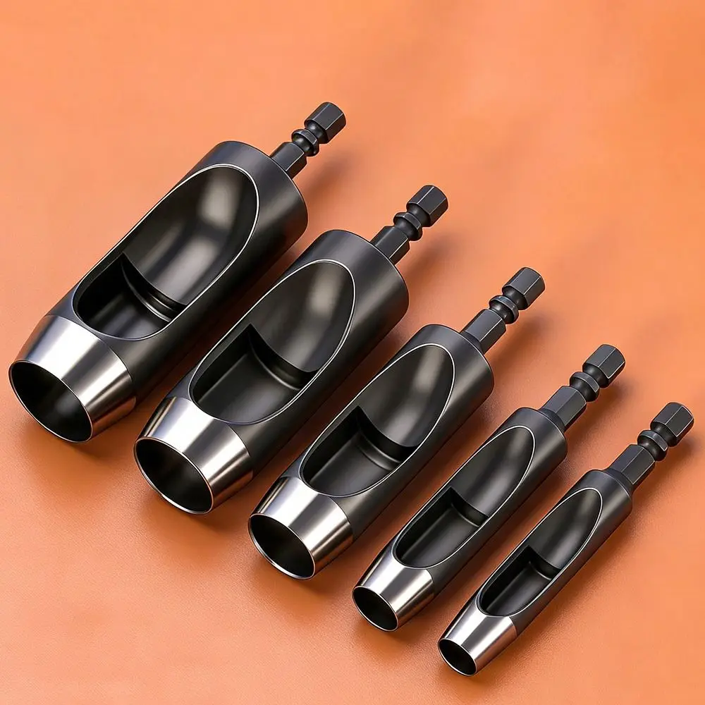 Portable Electric Belt Punch DIY Multifunctional Plasterboard Circular Perforation High-hardness High-carbon Steel Drill Bit