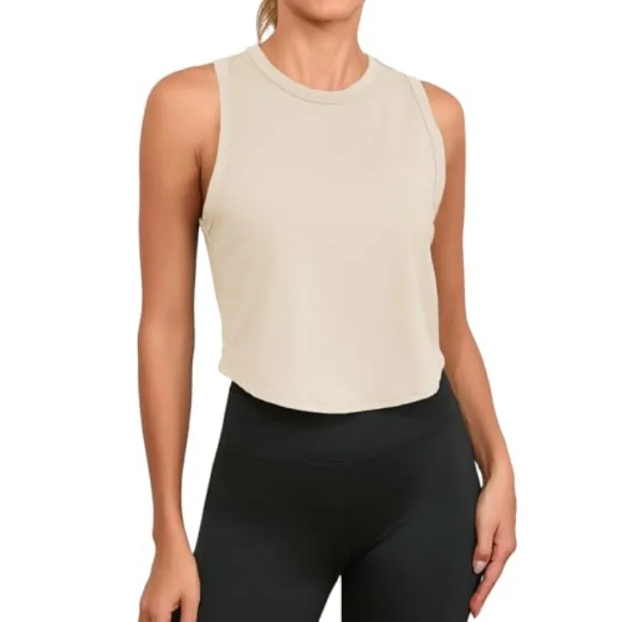 Fisoew Womens Racerback Workout Tank Tops