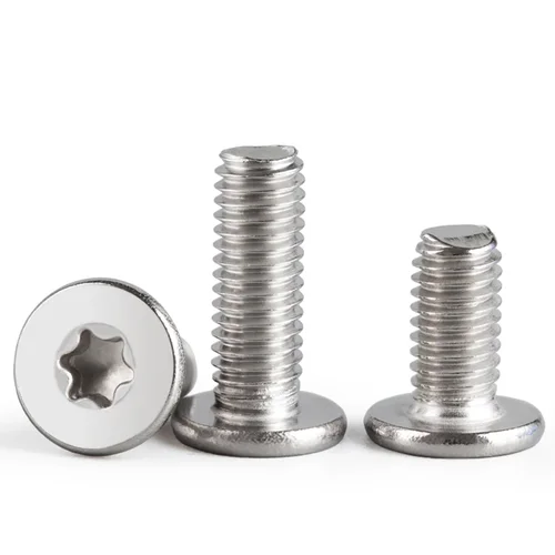 Imagen 2 del producto 10 Uds M1.6 M2 M2.5 M3 M4 M5 M6 M8 304 Acero inoxidable CM seis lóbulos Torx Ultra delgado Super bajo tornillo de cabeza de oblea plana perno Digital