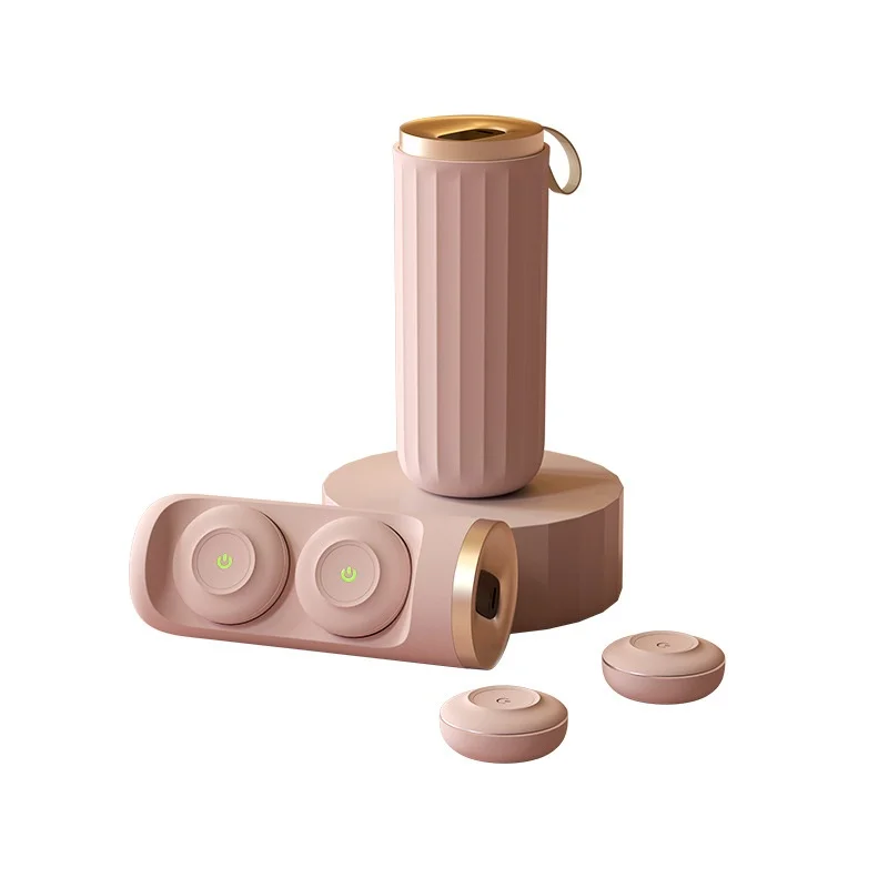 Portable intelligent magnetic heat compress fumigator, constant massage of smokeless moxibustion box at home