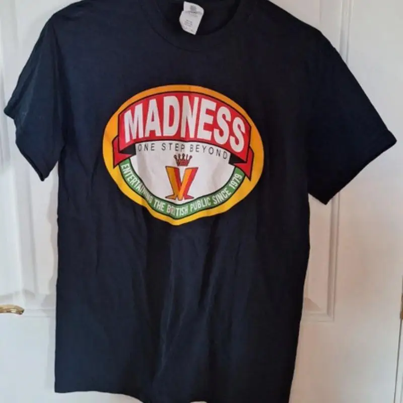 Camiseta locura rara Marmite One Step Beyond Ska Rock Band Merch camiseta tamaño pequeño