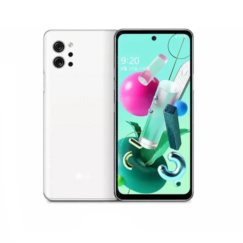 هاتف LG Q92 الذكي Snapdragon 765g شاشة 6.7 بوصة LCD 4000mAh 48MP + 32MP كاميرا نظام جوجل 4g/5g هاتف مستعمل
