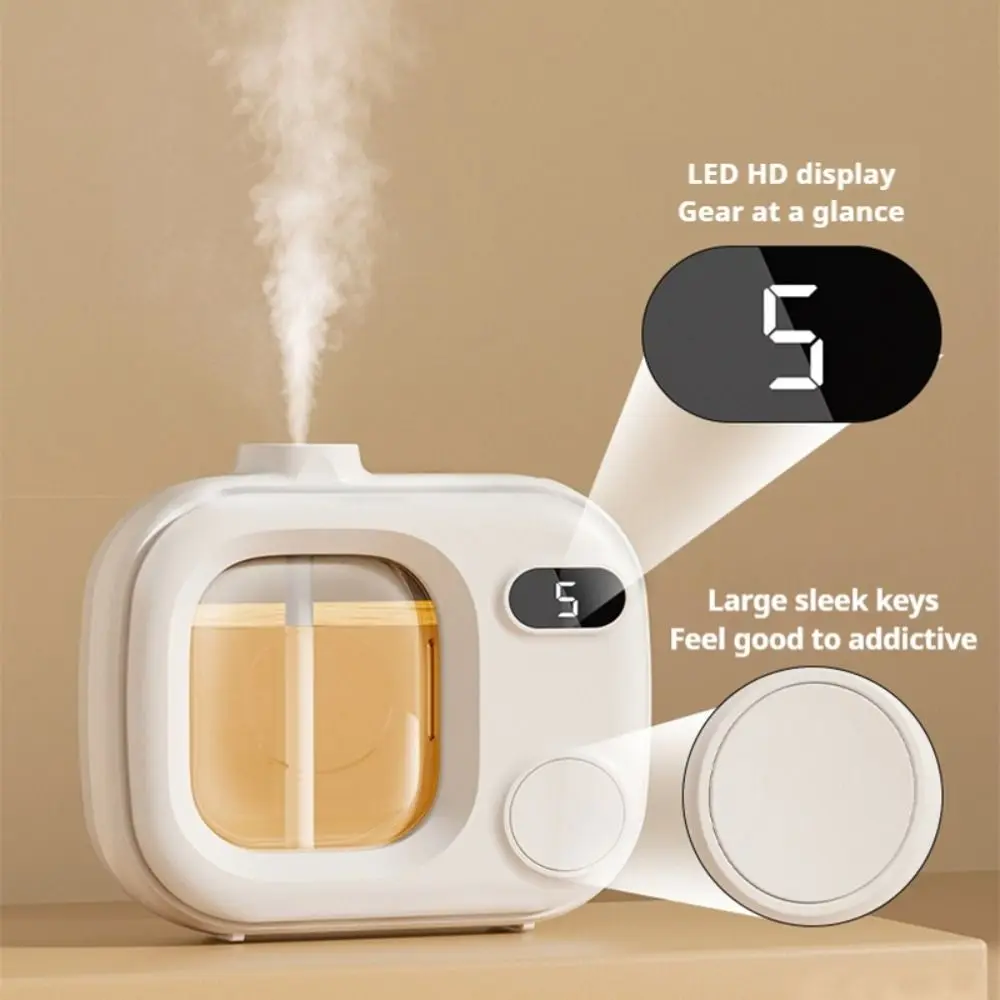 With 45ML Essential Oils Aromatherapy Machine Deodorization 5 Adjustable Levels Fragrance Sprayer Machine LED Display Screen