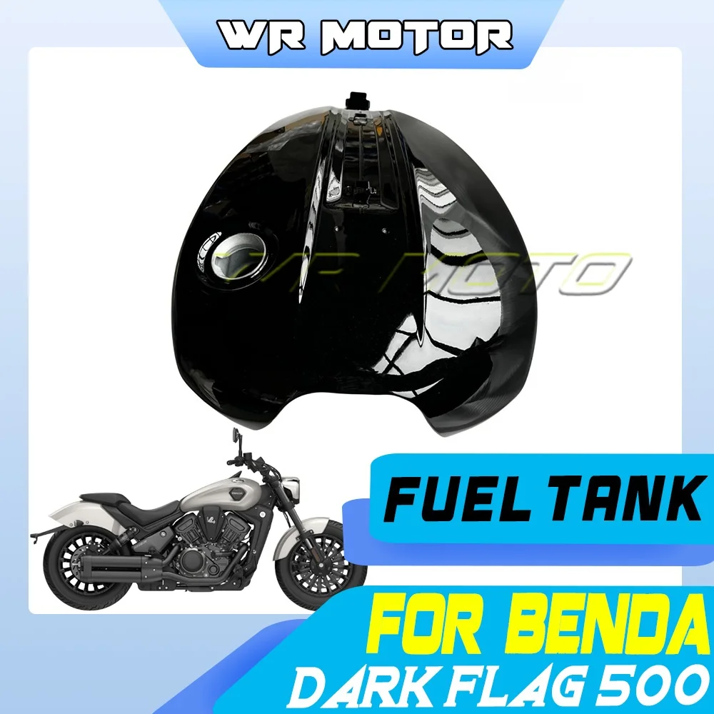Complete Gas Fuel Tank Assembly Fit For BENDA Dark Flag 500 Motorbike Petrol Tank Body Accessories