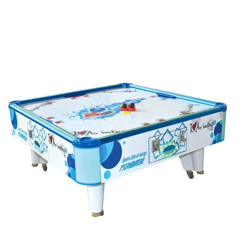Cube Air Hockey (super Version) Table Arcade Screen Coin Operated Kids Hockey Game Machine for Sale