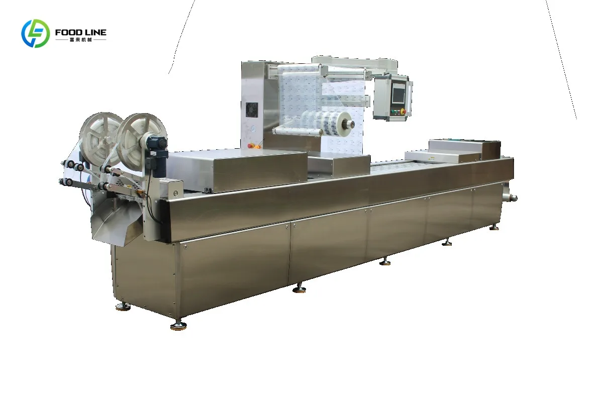 Thermoforming Vacuum Packing Machine Stretch Film Dates Food Packaging Equipment OEM Customized