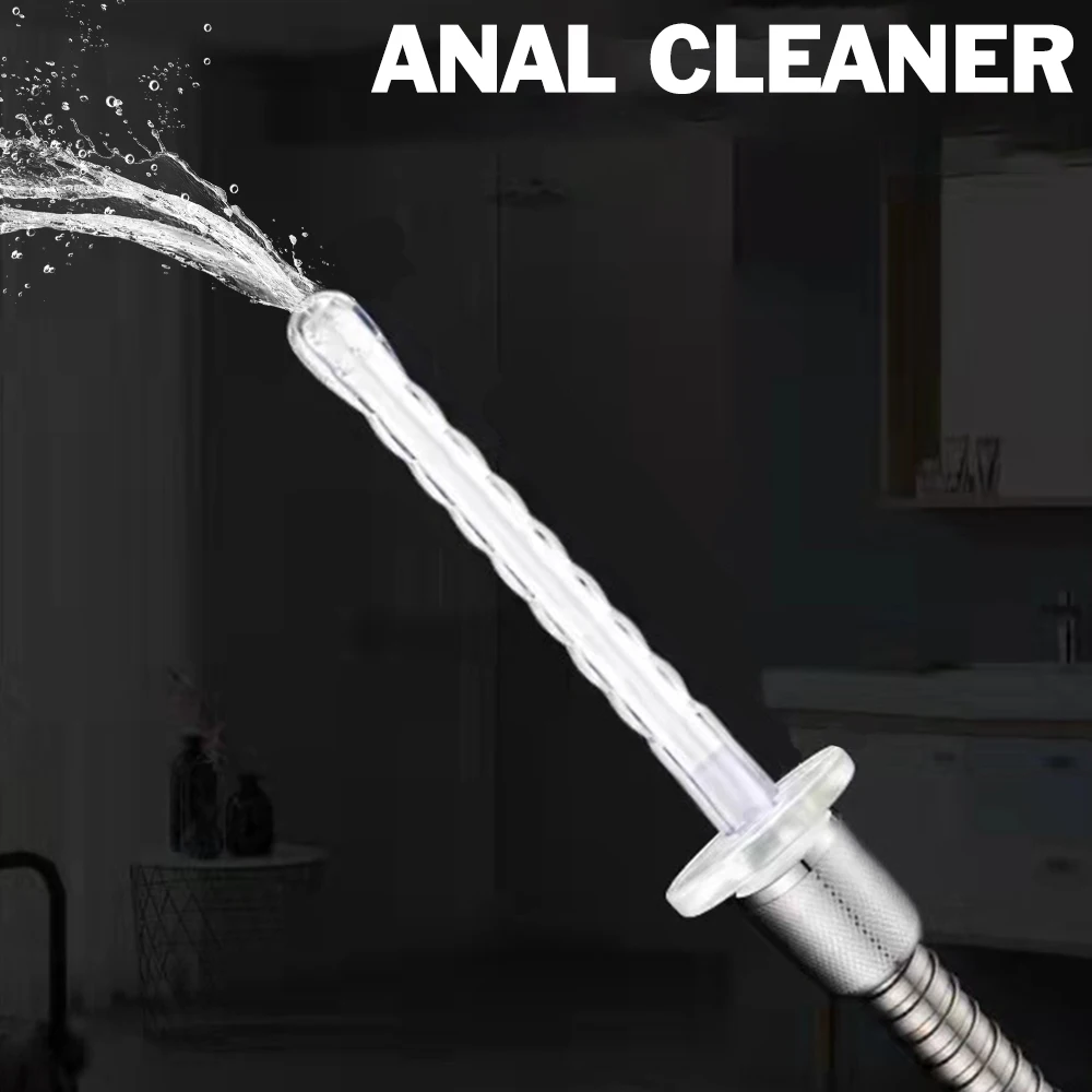 Anal Cleaner Sex Shop Anal Plug Butt Plug Enema Faucet Body Cleaner Adult Products Vaginal Erotic Cleaner Sex Toys for Women