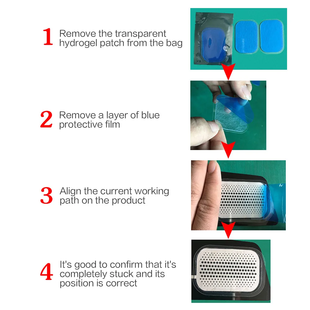 عضلات البطن لاصقة اللياقة البدنية وسادة البطن المياه هلام التصحيح 40 * 60 EMS استبدال مدرب عضلات البطن