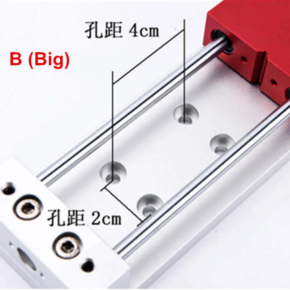 Aluminium Alloy Flat Tongs Screw Precision DIY CNC Parallel-jaw Vice Plain Vise Carving And Milling Machine Bench Drill Vise