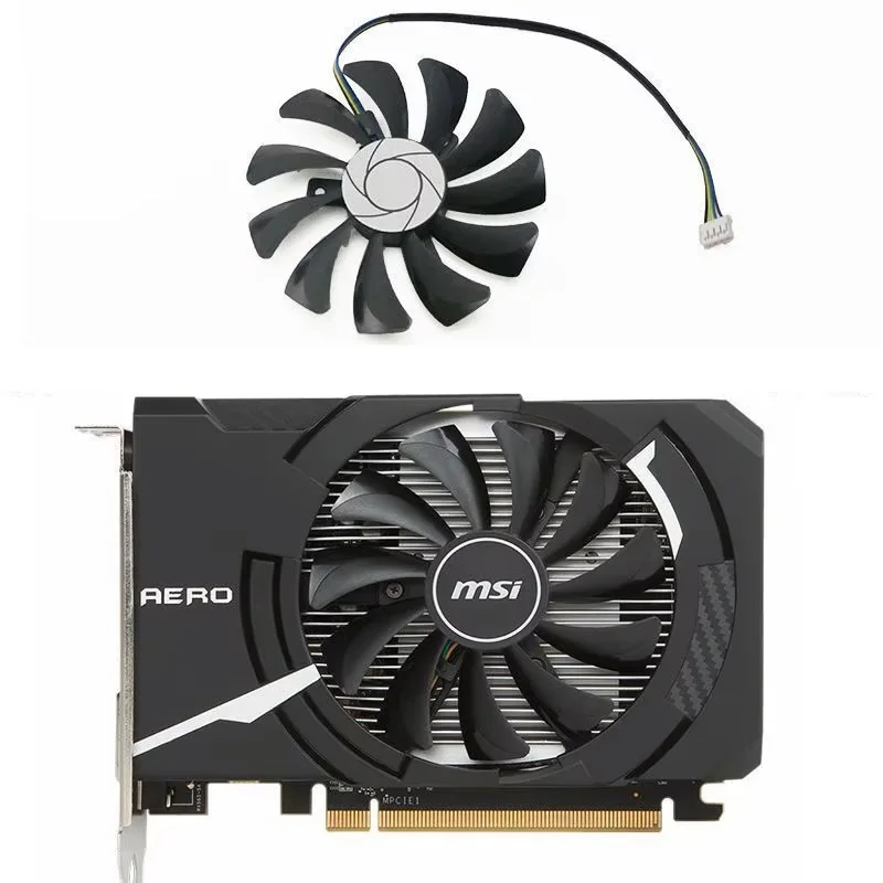 HA9010H12SF-Z 85MM 4PIN DC 12V 0.57A GTX1060 GPU FAN suitable for MSI RX460 550 560 1060 AERO ITX graphics card