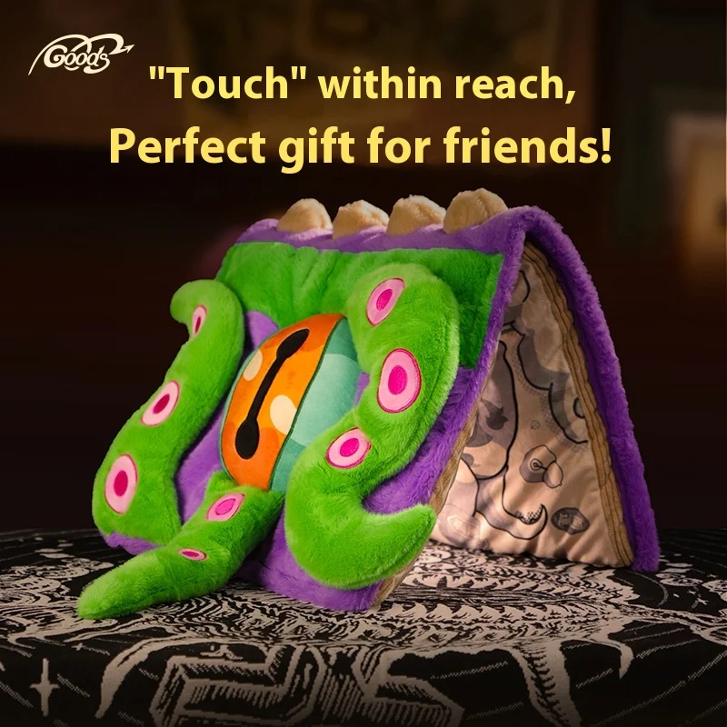 

MightyGoods Kesulu's Eye Good Luck Octopus Book Throw Pillow Cartoon Plush Doll Cushion