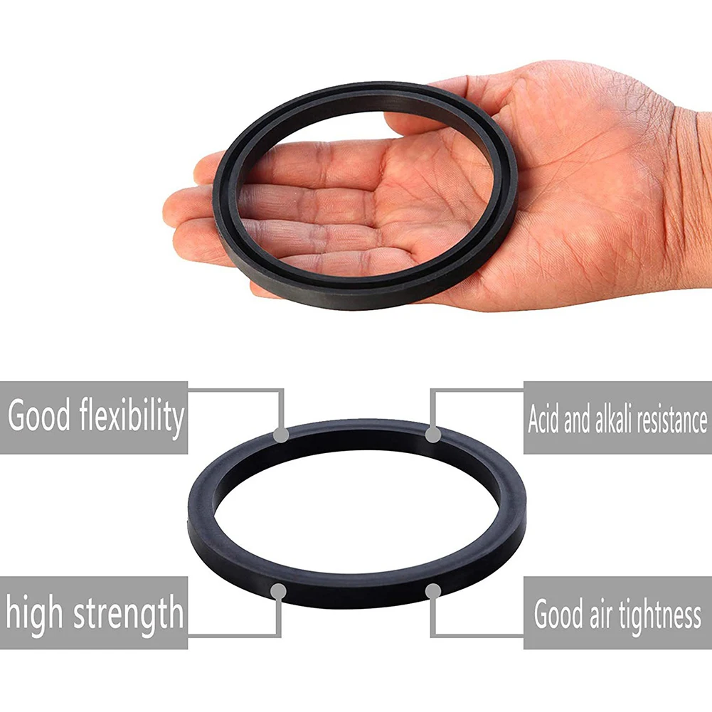 Heating Solution 4 Inches Support Ring Glass Tube Sealing Gasket Fireplace Accessory Patio Heater Replacement Part