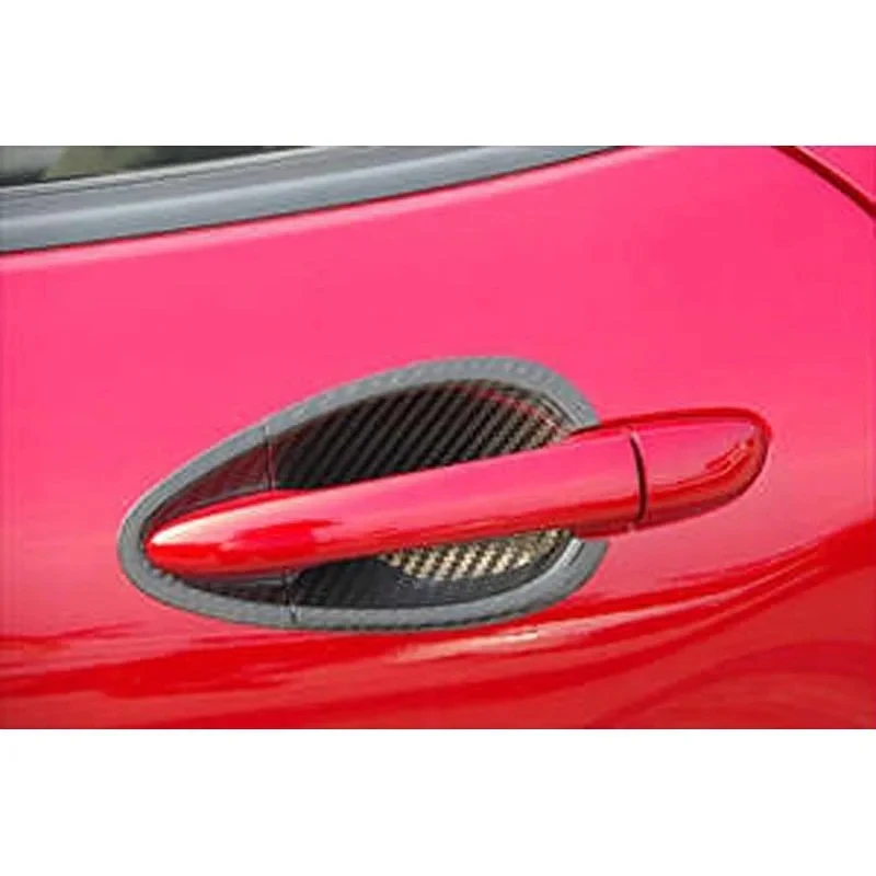 For Mazda MX5 ND Miata RF Carbon Fiber Door Handle Cover - 3K Twill, 3M Adhesive, UV - Resistant Outer Door Handle Cap