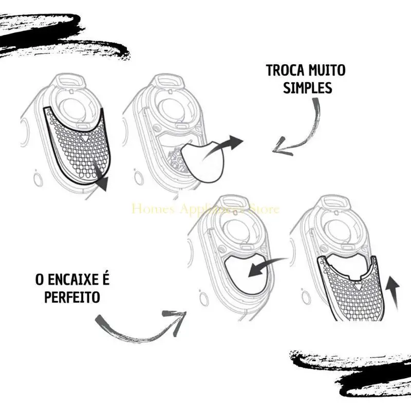 D0AB 15PCS Одноразовые фильтры CPAP Премиум универсальный фильтр для серии Airmini Resmed