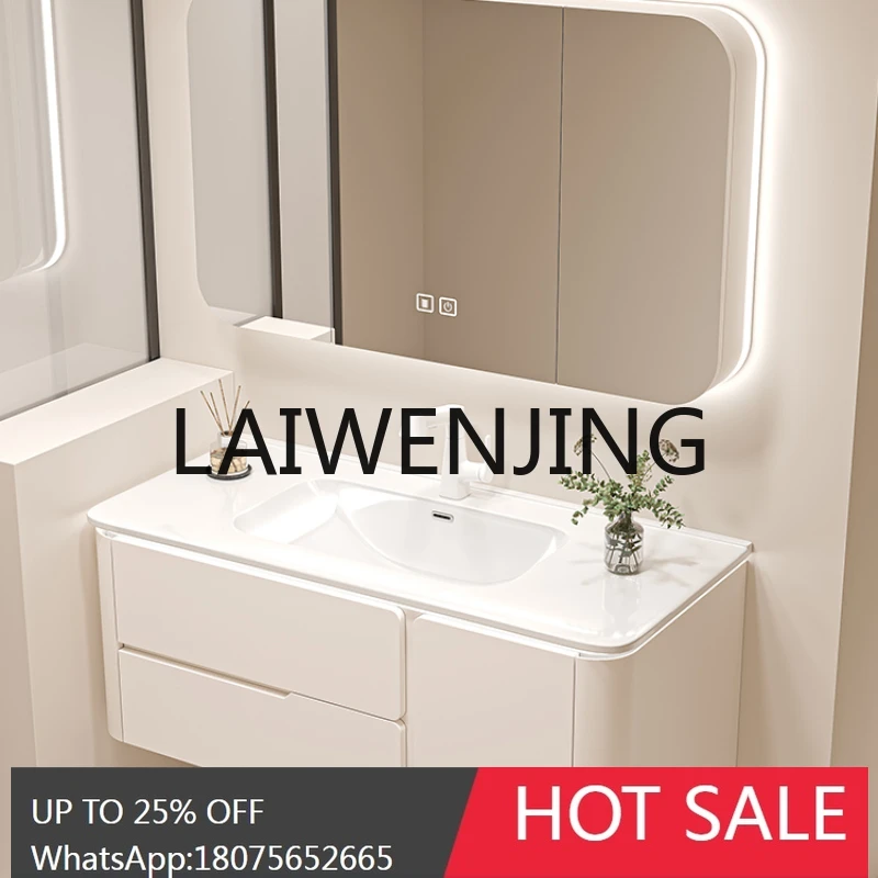 

RWJ/Ceramic Whole Washbin Bathroom Cabinet Combination Integrated Washstand Toilet