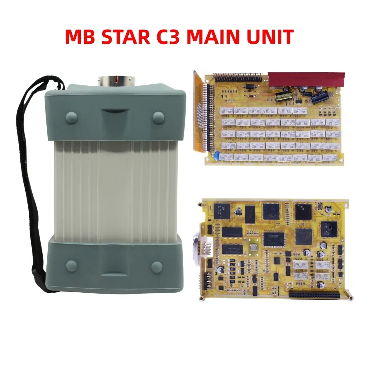 Professional MB Star C3 Full Chip MB C3 Full Set Support 12V & 24V SD Connect Multiplexer Tester Diagnosis Tool For Car/Truck