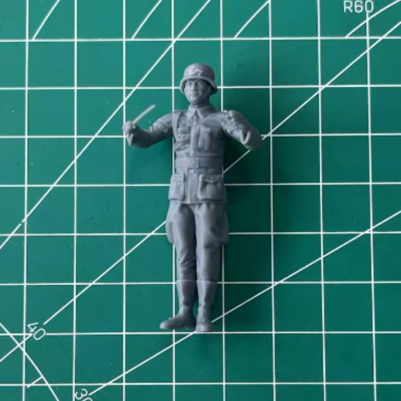1/35 مقياس يموت الصب الراتنج نموذج لجسم عدة الحرب العالمية الثانية موصل فرقة الجيش الألماني المفكك وغير مصبوغ