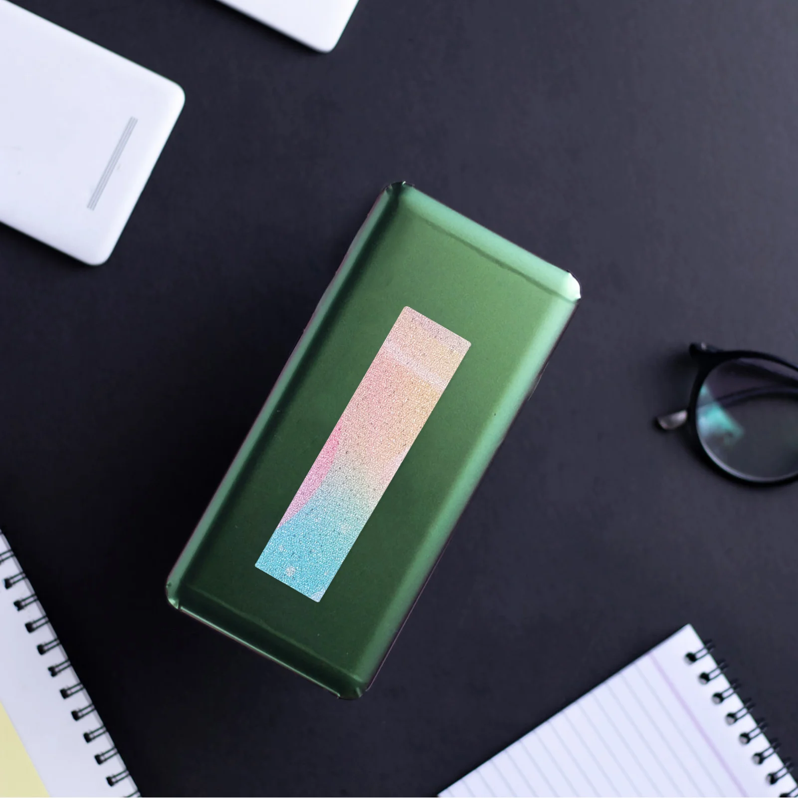 

12Pcs Sensory Strips Decorative Calming Stickers for Phone Desk Reducing Adhesive Mood Calming Strips