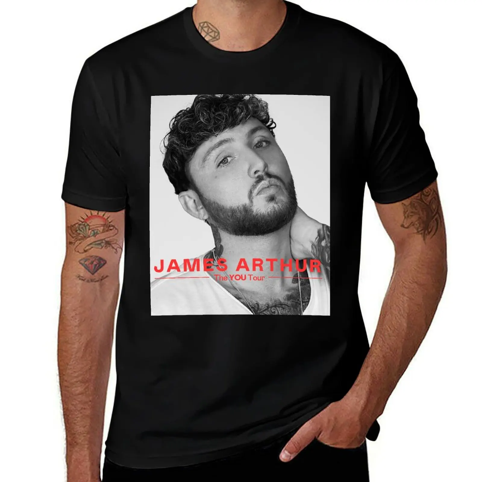 

Fourja Show James The You American Tour 2019 T-Shirt t shirts designer cotton t shirts man 100% T-Shirt
