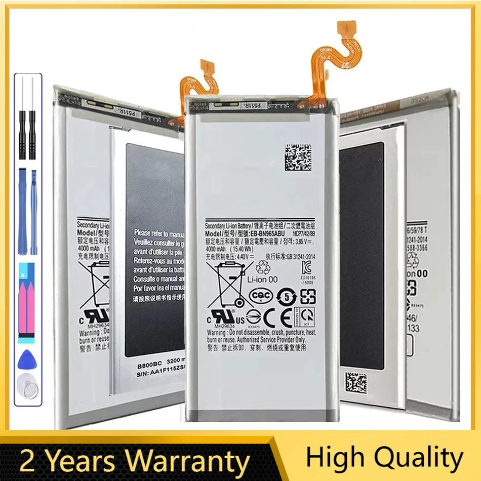 Battery For Samsung Galaxy J1 J2 J3 J5 J7 Prime 2015 2016 2017/Note 1 2 3 4 5 7 8 9 10 Plus Lite SM N910FQ/X/W J120F/A/H J510F/A