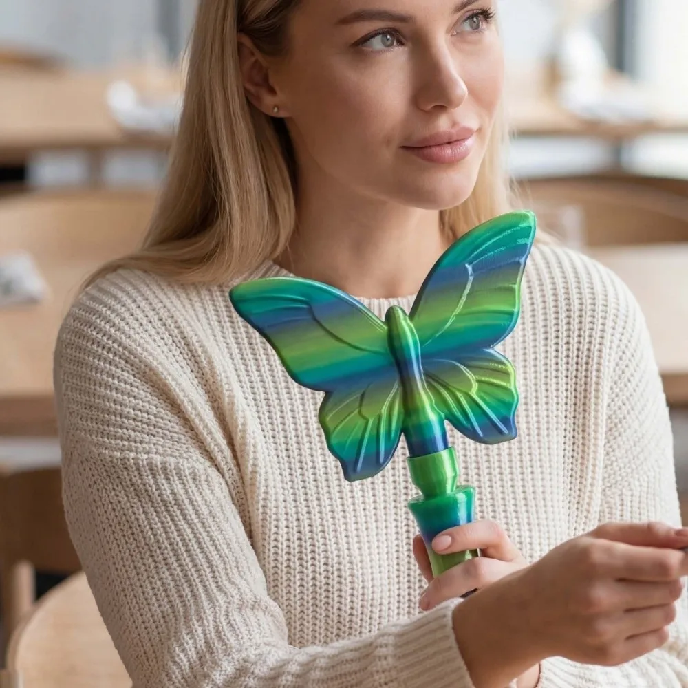 Creative 3D Printed Wand Tap To Pay Portable Detachable Contactless Payment Sleeve Rainbow Color Funny