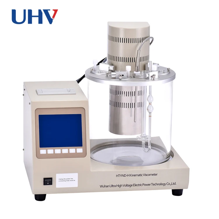 G UHV-675 Fully Automatic High temperature kinematic viscosity tester Automatic Kinematic Viscosimeter Analyzer