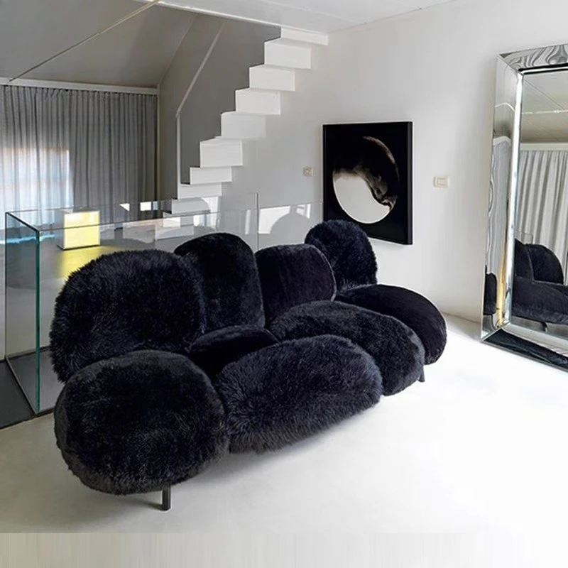 Divano creativo in lana