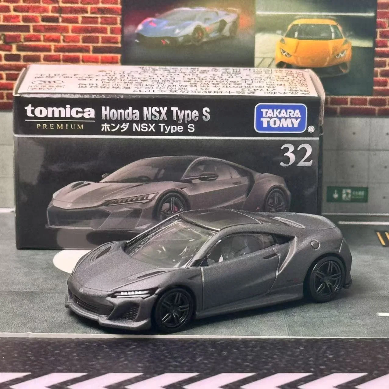 Takara Tomy Tomica Premium 32 Honda NSX Typ Odlew Statyczny Samochód Ze Stopu Metalu Modele Kolekcjonerskie Ekspozycja Zabawka Prezent dla Chłopca