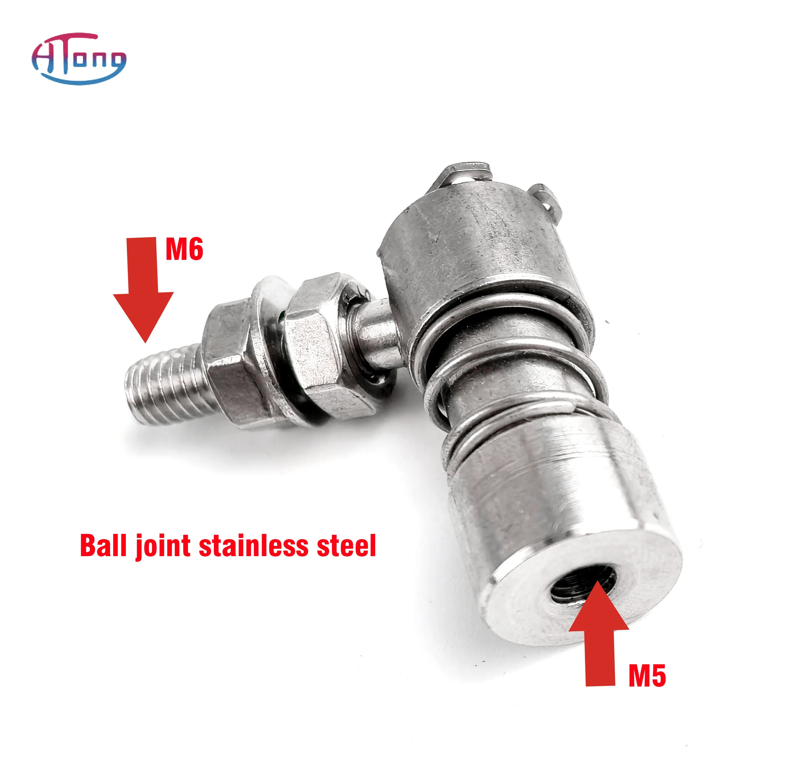STLF High Quality Stainless Steel Ball Joint Hardware Factory Wholesale Monk Ball Head Boat Fitting for Marine Metal Accessories