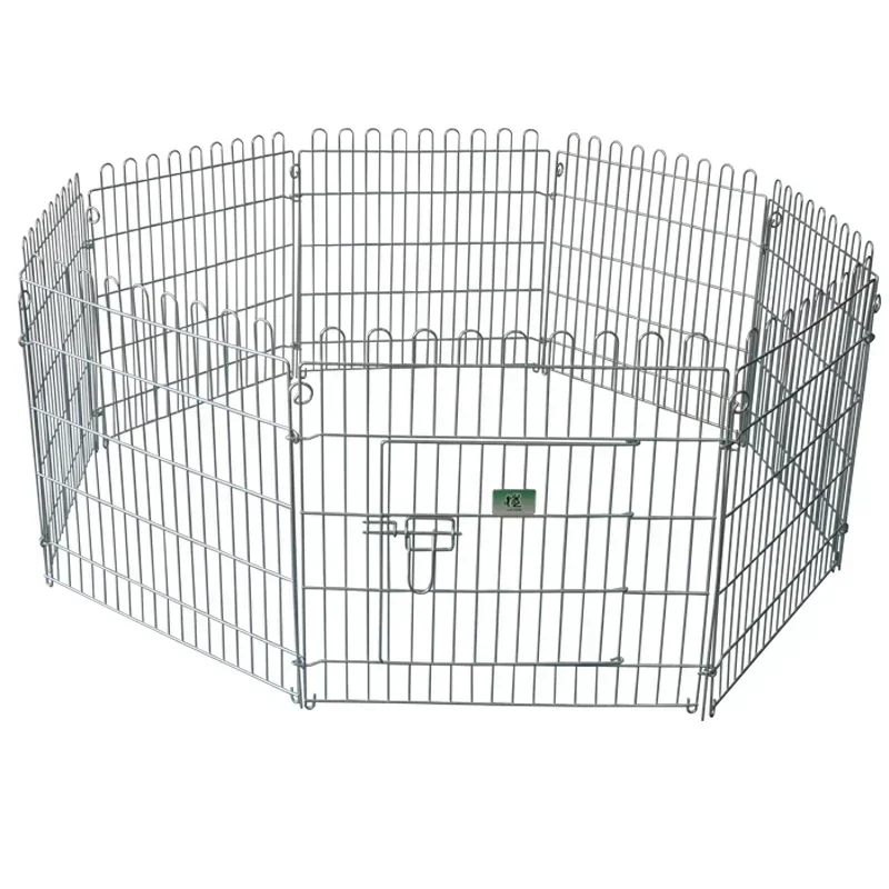 Thickened indoor galvanized isolation fence for small and medium-sized dogs