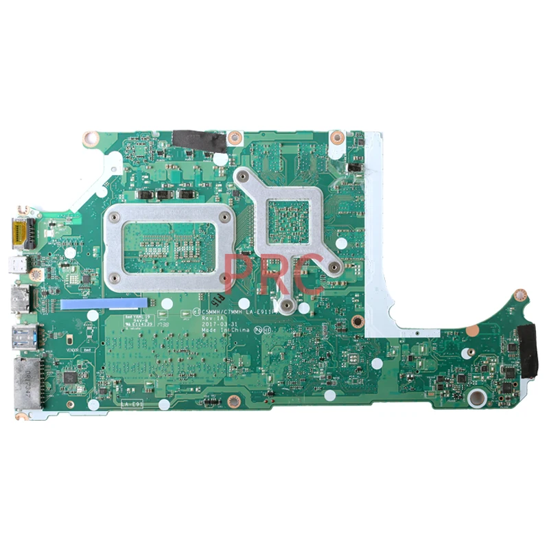 Imagem -06 - Placa-mãe do Portátil para Acer La-e911p An51551 A71571g Nbq2q1100 I5-7300hq Gtx1050 Mainboard